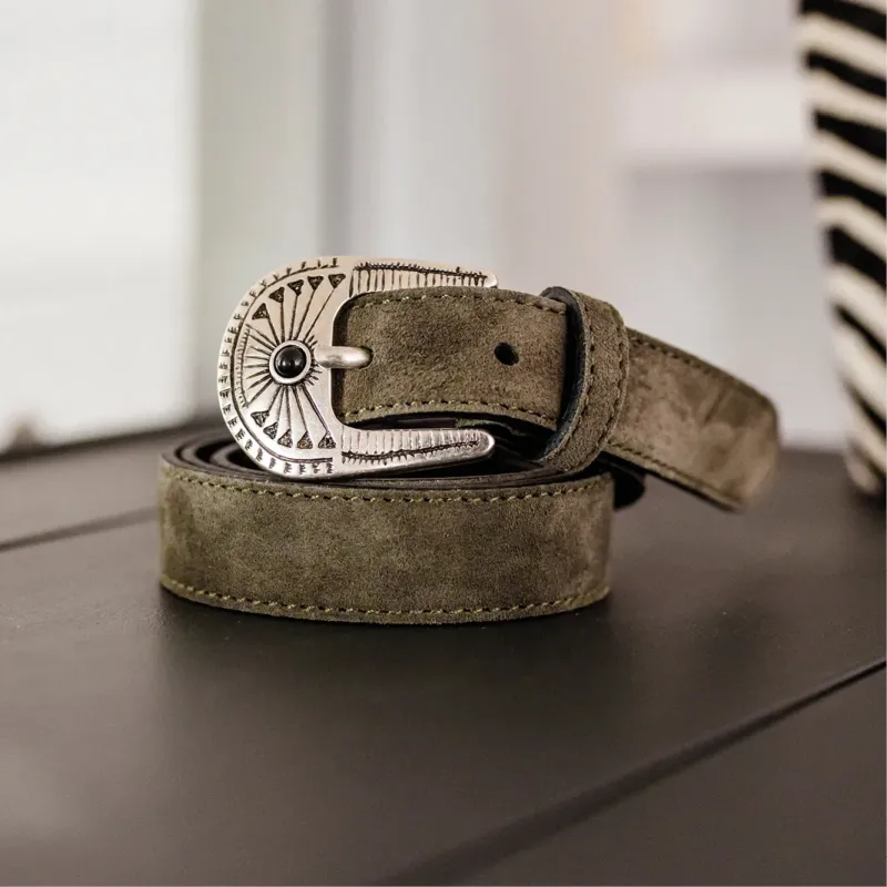 MZ ceinture indie nub kaki