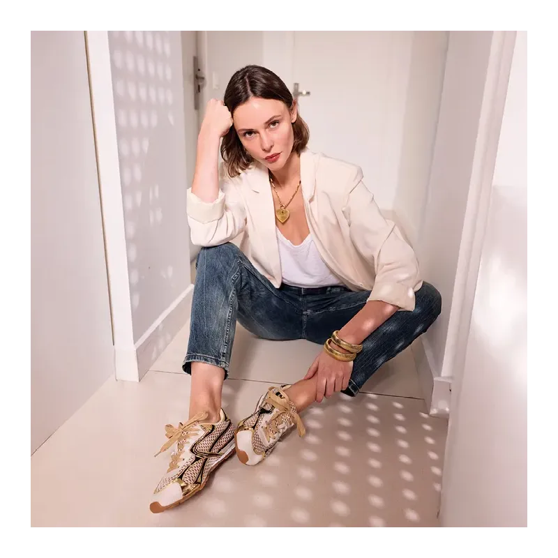 Mazélie Baskets Alix Camel