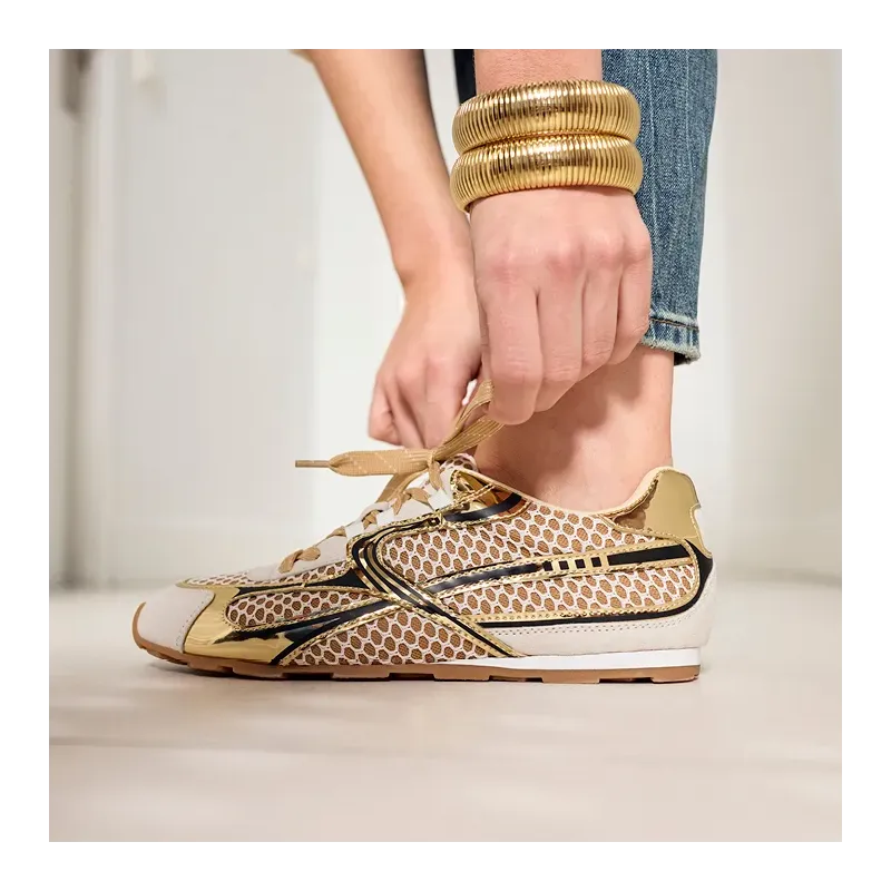 Mazélie Baskets Alix Camel