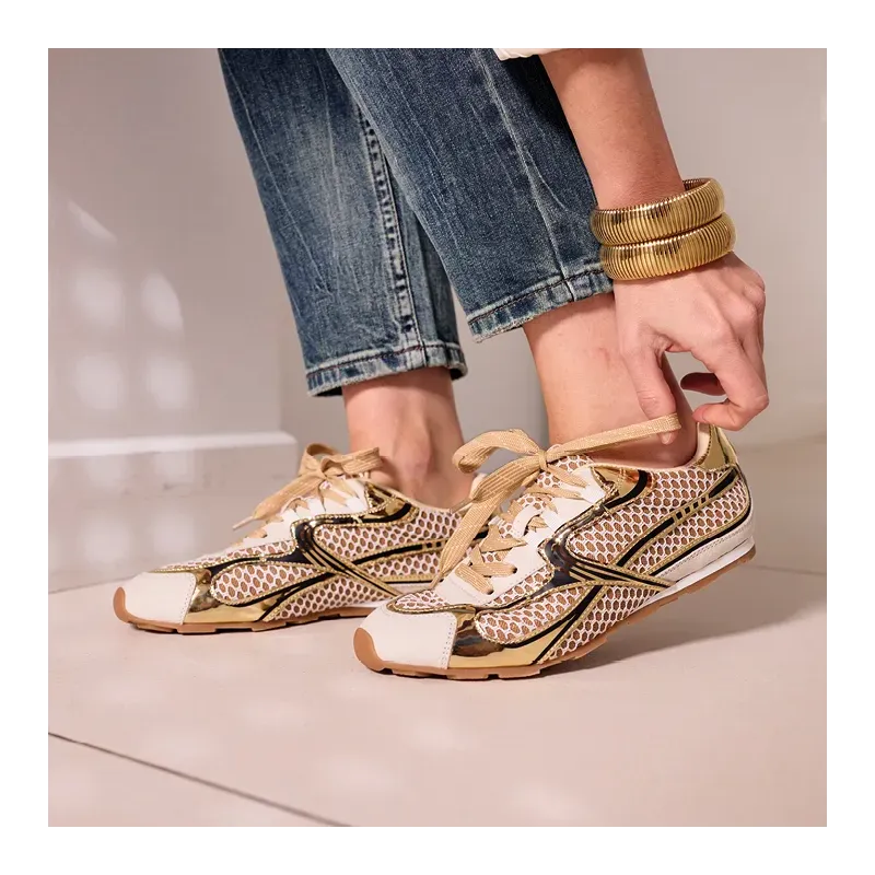 Mazélie Baskets Alix Camel