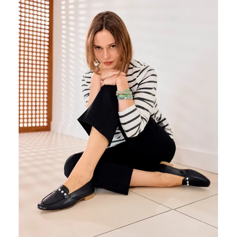 MZ Mocassins Amanda Noir