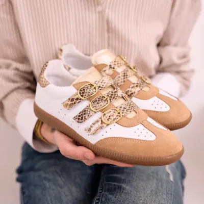 Mazélie Baskets Calie Blanc