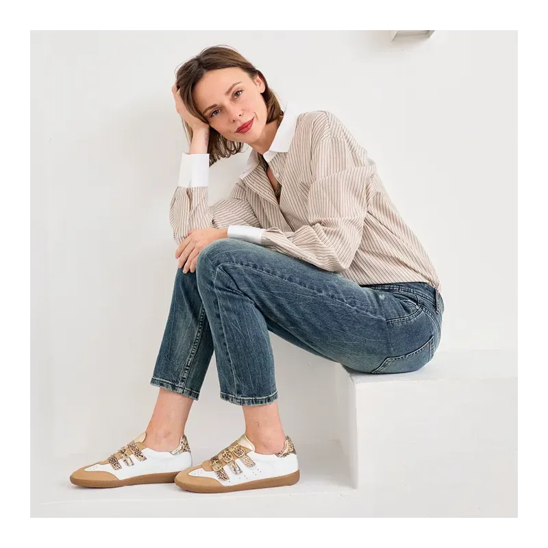 Mazélie Baskets Calie Blanc