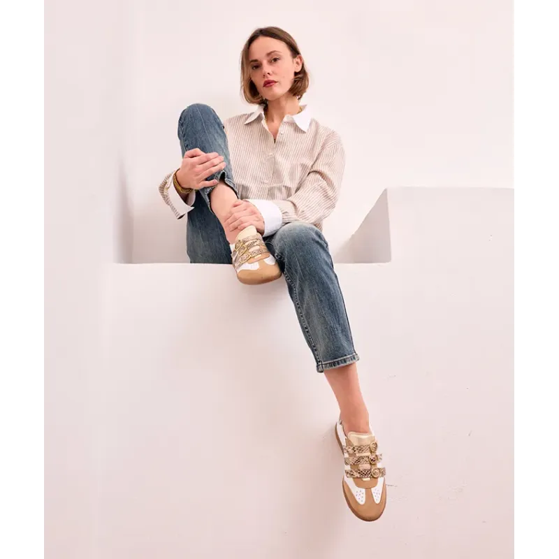 Mazélie Baskets Calie Blanc