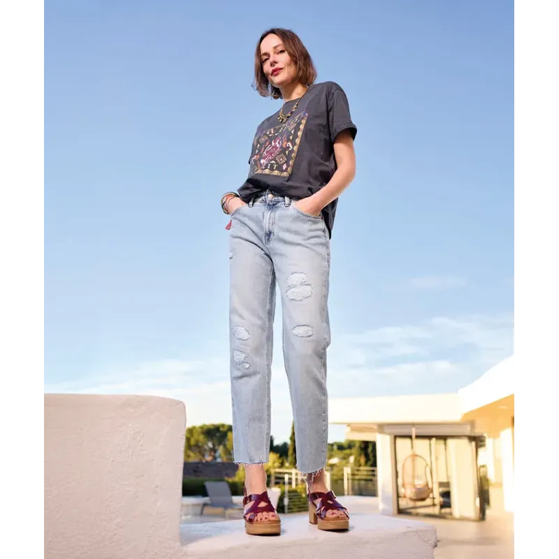 Mazélie sandales Carmen verni bordeaux