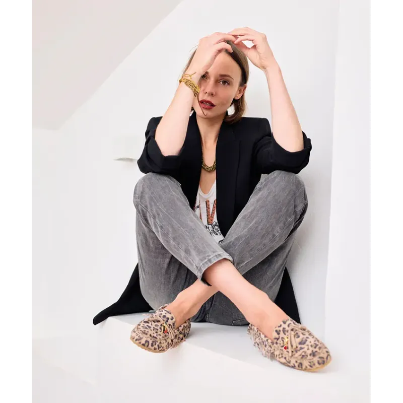 Mazélie mocassins Elena Léop