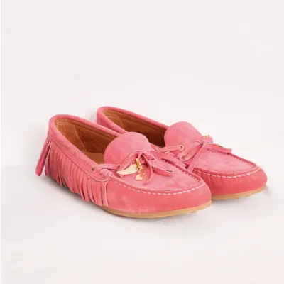 Mazélie mocassins Elena Fushia