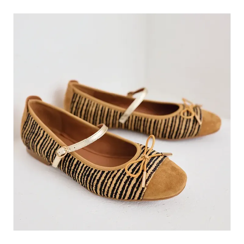 Mazélie ballerines Emma Camel