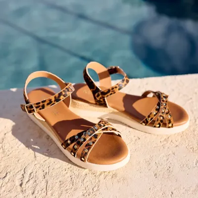 Mazélie Sandales Enora léop