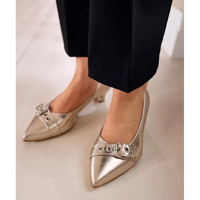 MZ escarpins Lise Argent