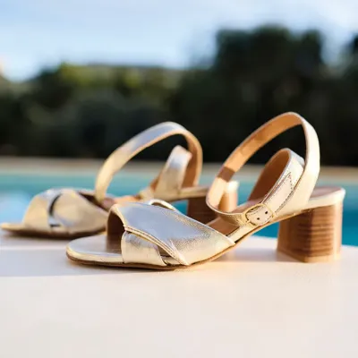 MZ sandales Livia Or