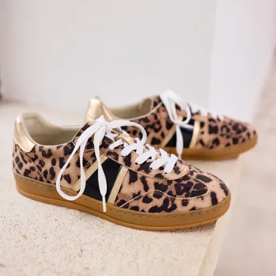 Mazélie Baskets Lorie léop