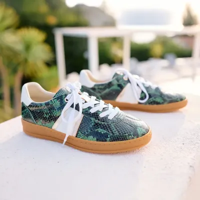 Mazélie baskets Lorie vert