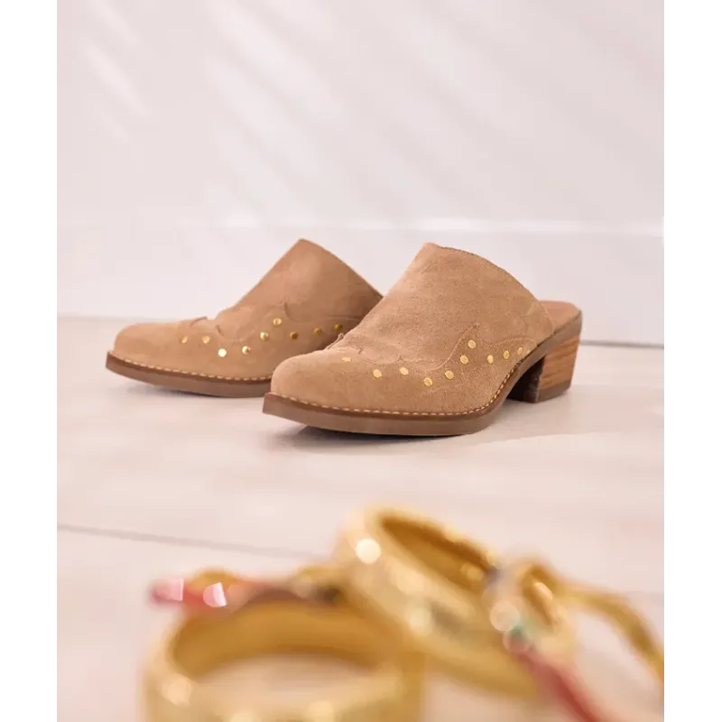 Mazélie Boots Louna Nub Taupe