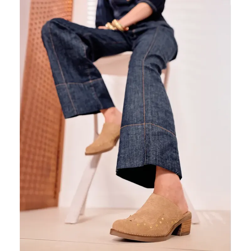 Mazélie Boots Louna Nub Taupe