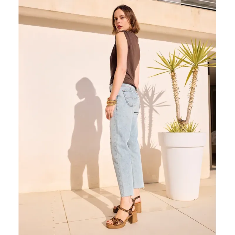 Mazélie sandales Margot léop