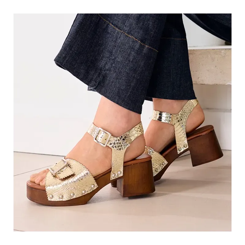 Mazélie sandales Milie Or