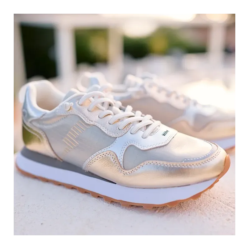 MZ Baskets Nora Or Argent