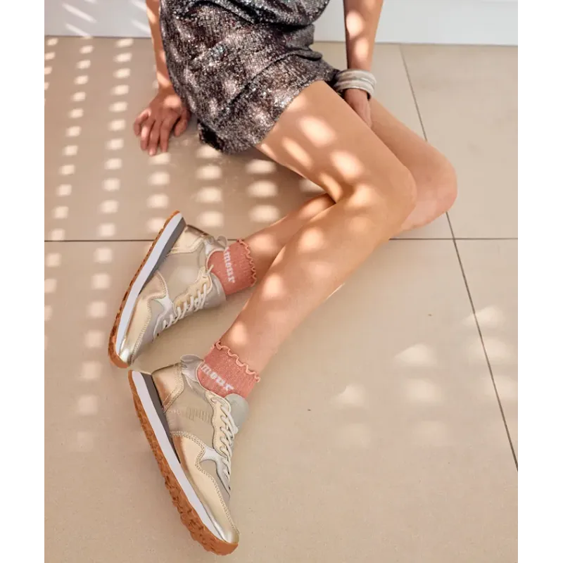 MZ Baskets Nora Or Argent