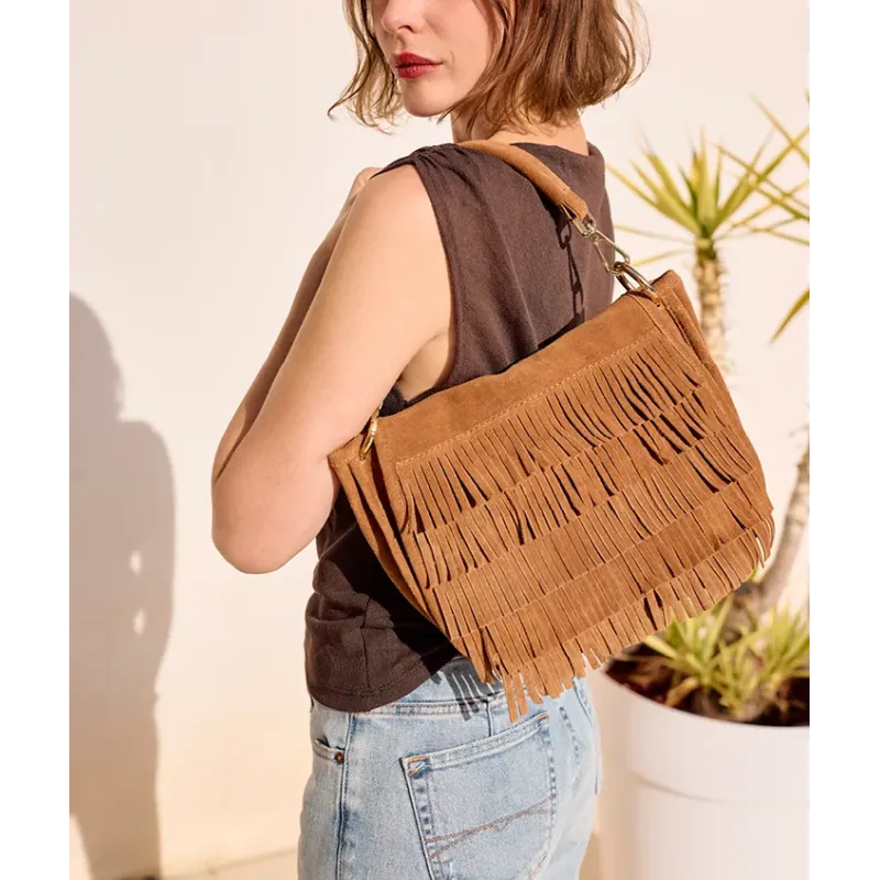 Mazélie Sac Joy Nub Cuoio