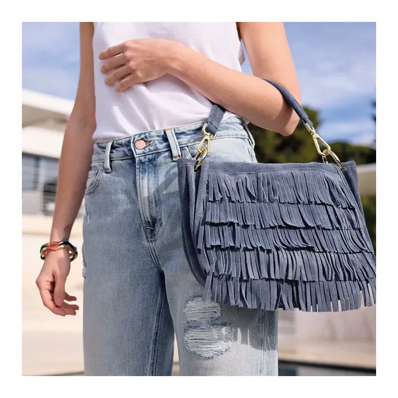 Mazélie Sac Joy Nub Bleu