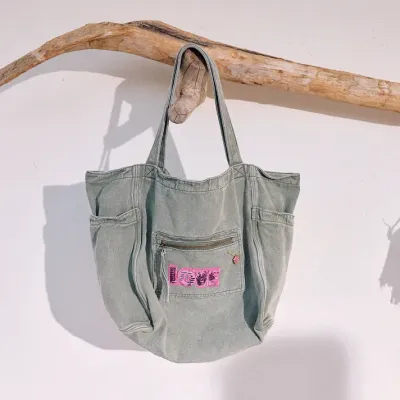 Mazélie Sac Cabas Charlene Kaki