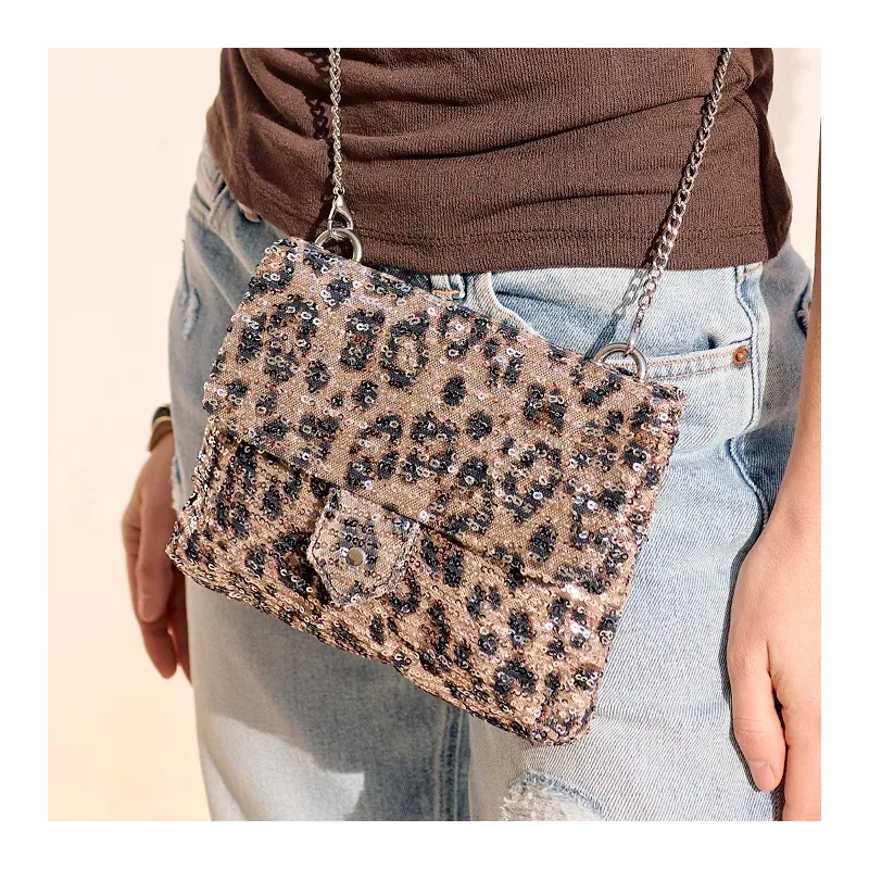 Mazélie sac Estella Strass Léop