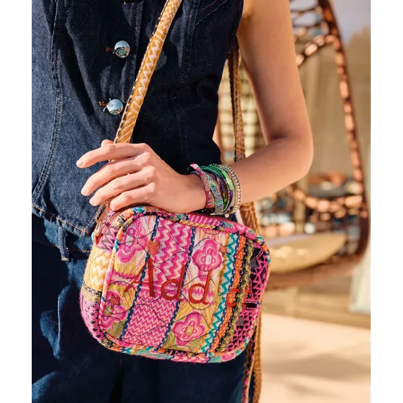 Mazélie sac Shiva rose