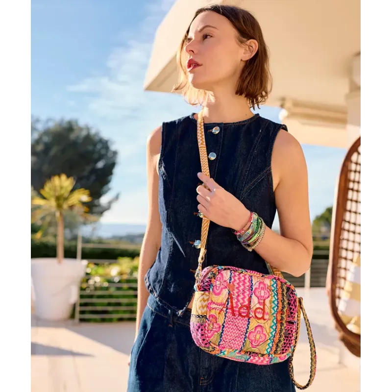 Mazélie sac Shiva rose