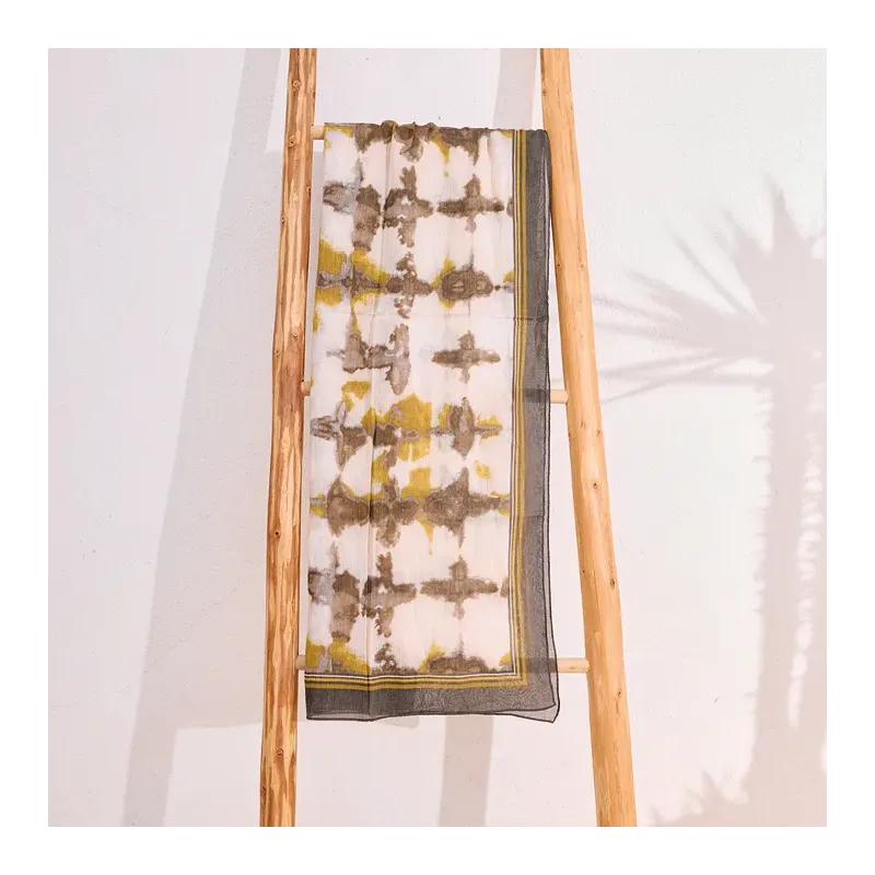 Mazélie foulard Aglaé kaki