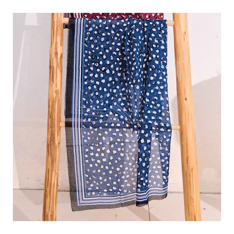 Mazélie foulard Jolane Bleu