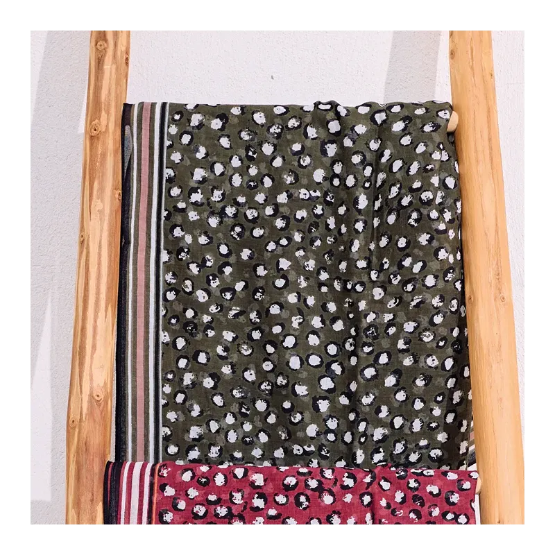 Mazélie foulard Jolane Kaki