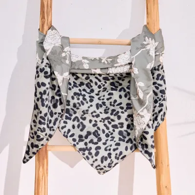 Mazélie foulard Olie Kaki