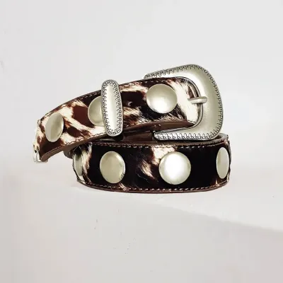 Mazélie ceinture Wina Cow Choco