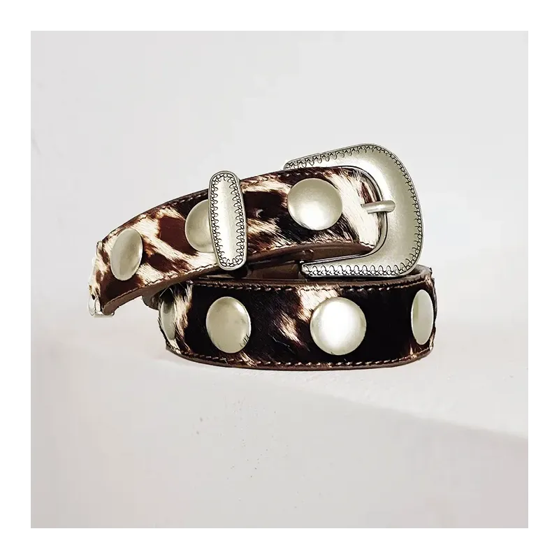 Mazélie ceinture Wina Cow Choco